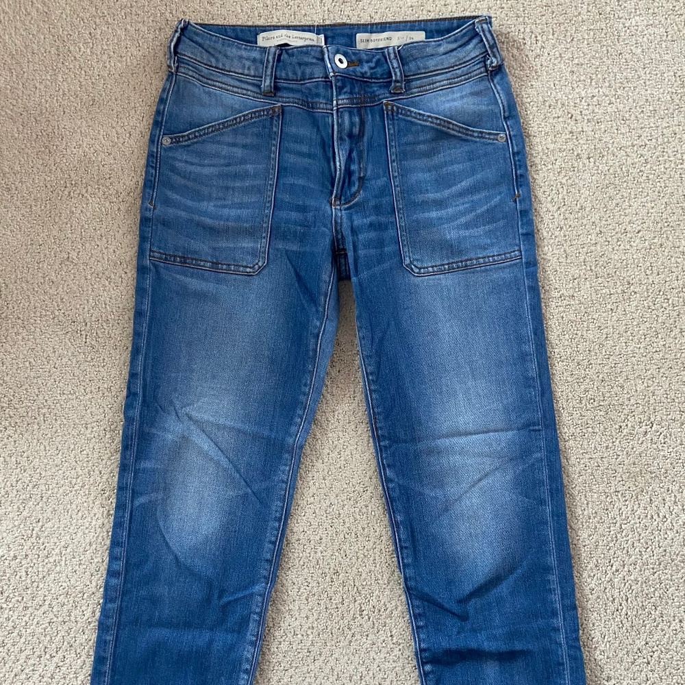 Anthropologie boyfriend jeans
